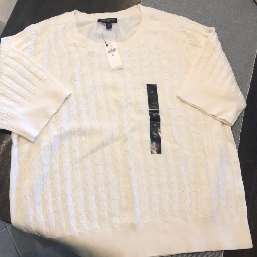 Cream sweater